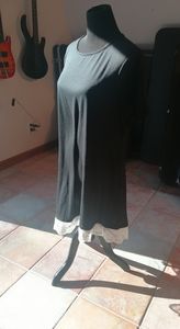 Grunge Babydoll 90s Style Dress with Pockets